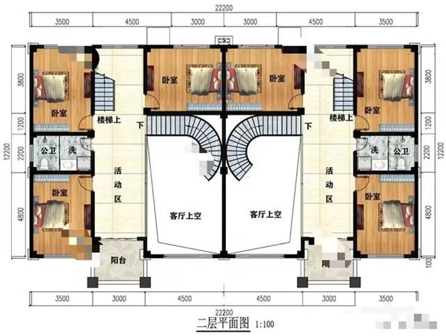 面寬20多米的雙拼別墅,不僅外觀好看,室內還有堂屋和旋轉樓梯 面寬20多米的雙拼別墅,不僅外觀好看,室內還有堂屋和旋轉樓梯