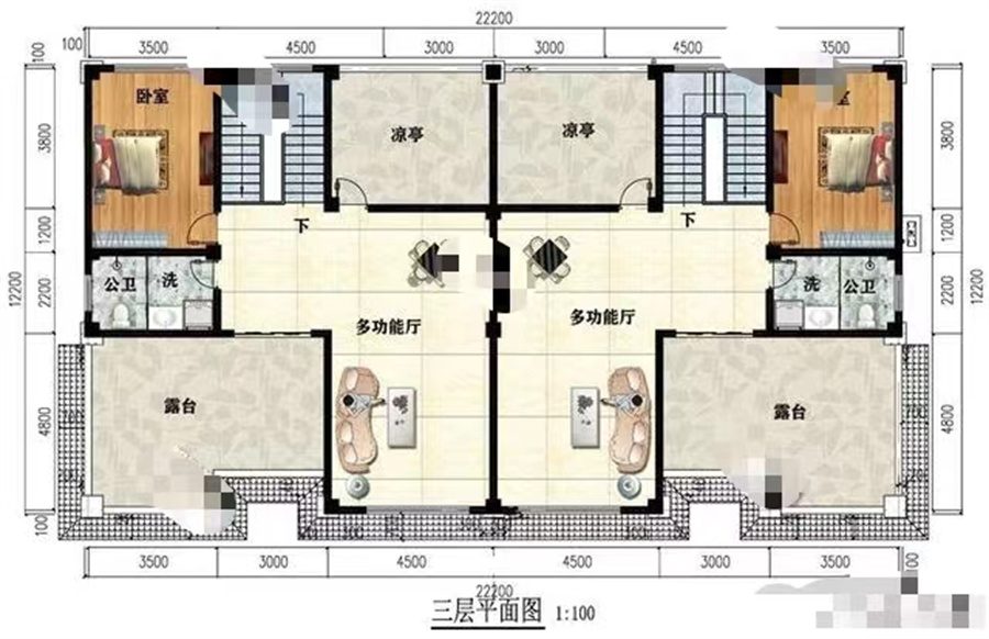 面寬20多米的雙拼別墅,不僅外觀好看,室內還有堂屋和旋轉樓梯 面寬20多米的雙拼別墅,不僅外觀好看,室內還有堂屋和旋轉樓梯