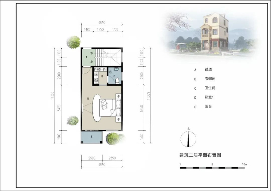 三層162平簡歐式輕鋼別墅房屋